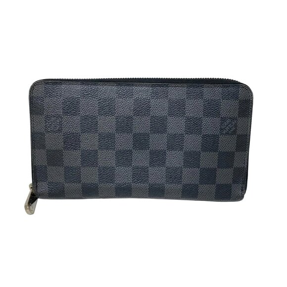 LOUIS VUITTON Zippy Organizer N63077 Damier Graphite Long Wallet 451-072725 - Picture 1 of 11